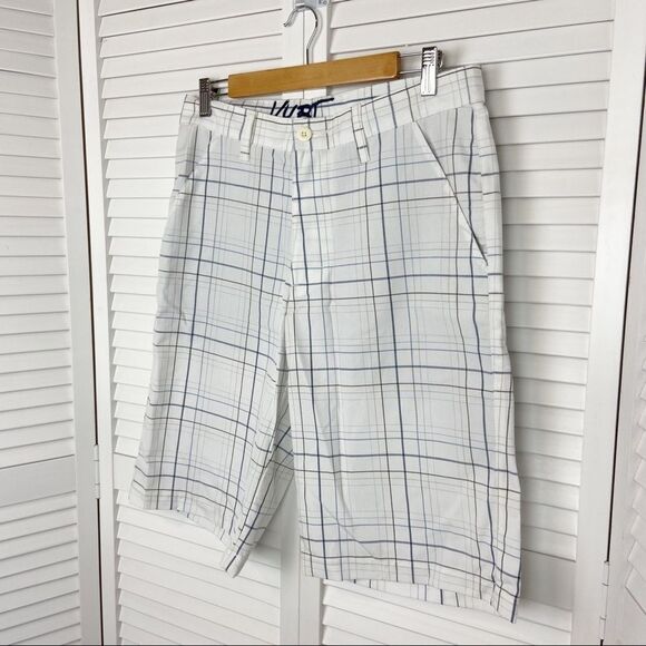 NWT PacSun Vurt Men’s Plaid Surf Shorts Size 31 | Flat Front Board Short Style - Picture 5 of 10